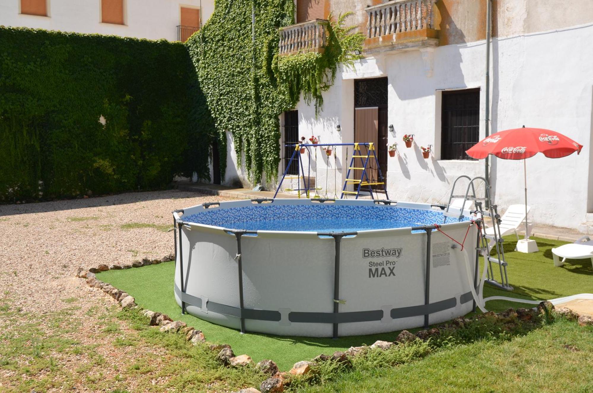 La Antigua, Casa Centrica, Amplio Patio, Piscina Y Barbacoa Villa Campillo de Altobuey Екстериор снимка